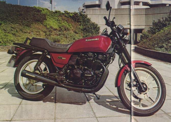 1989 Kawasaki Z550F